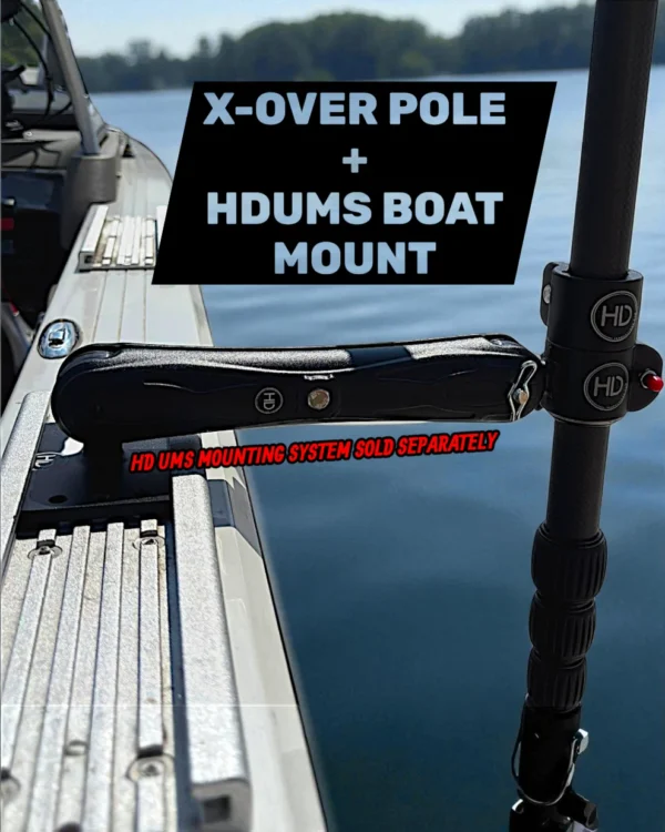 E52BD94E-0794-4B1A-9F5F-472C66CAE4EE HD Innovations X-OVER Carbon FFS Pole System w/ Tripod